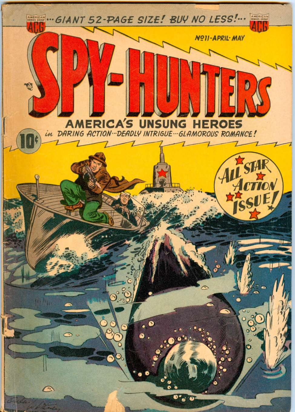 Comic Book Cover For Spy Hunters 11