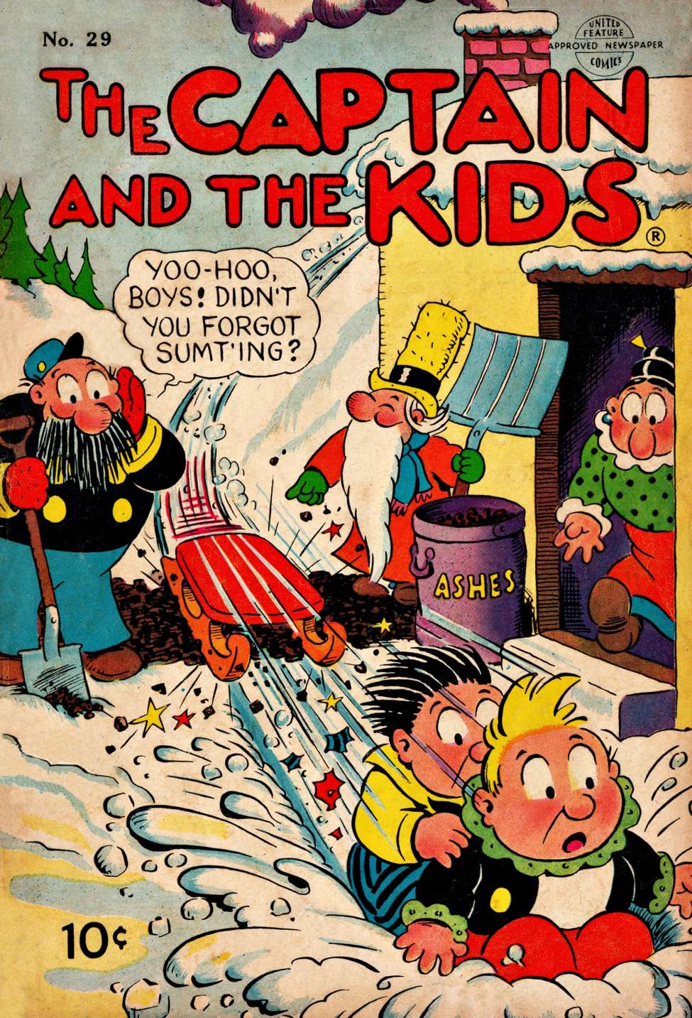 Book Cover For The Captain and the Kids 29 - Version 2