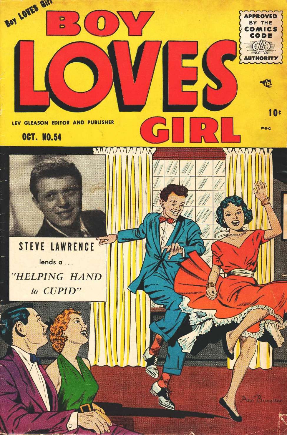 Comic Book Cover For Boy Loves Girl 54 - Version 1