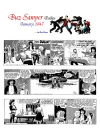 Large Thumbnail For Buz Sawyer Dailies 1 - Jan 1947