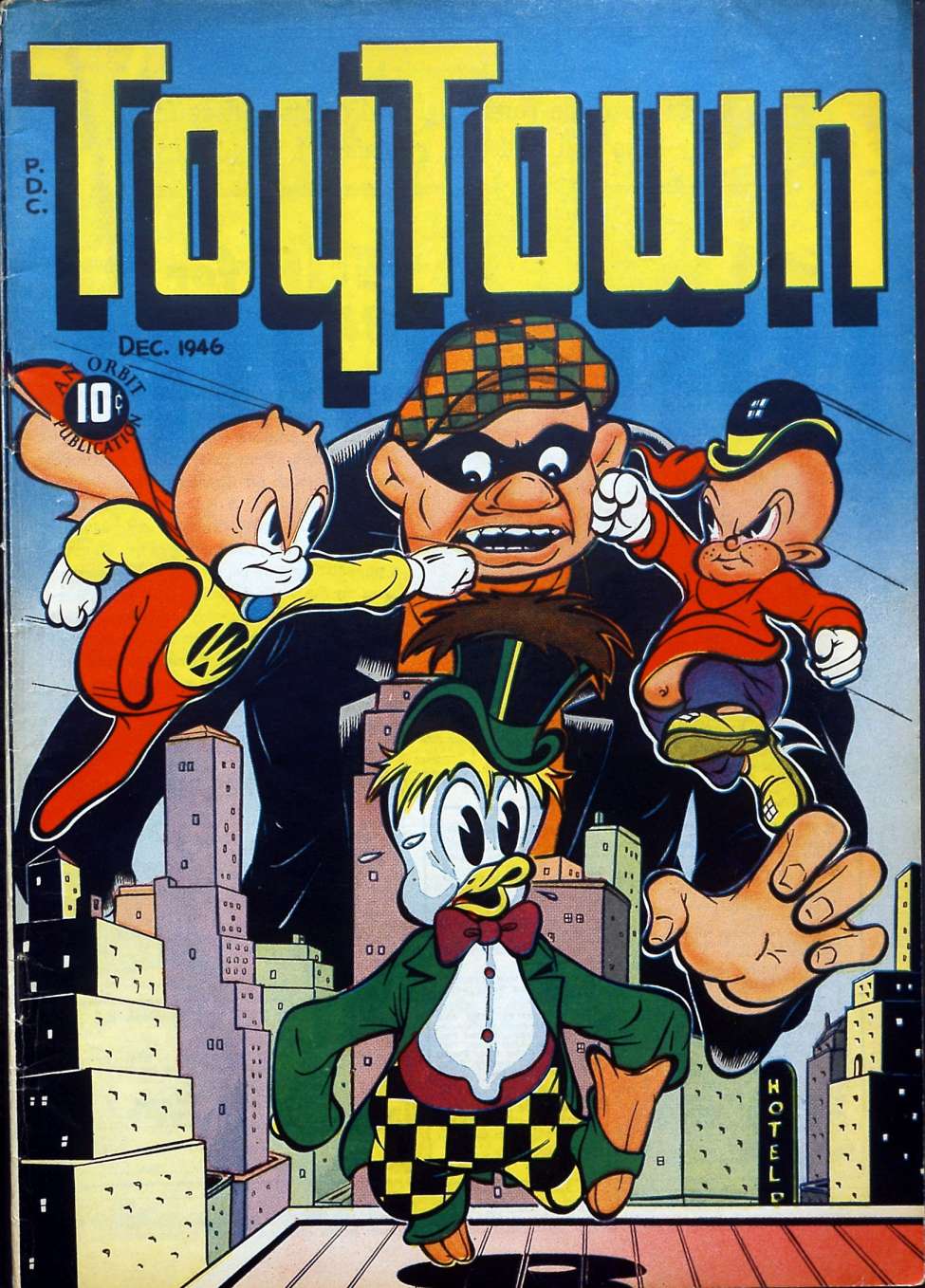 Book Cover For Toytown Comics 5
