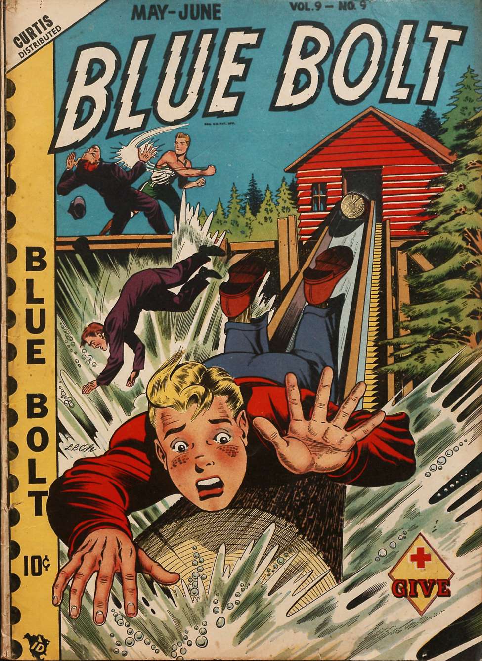 Book Cover For Blue Bolt v9 9