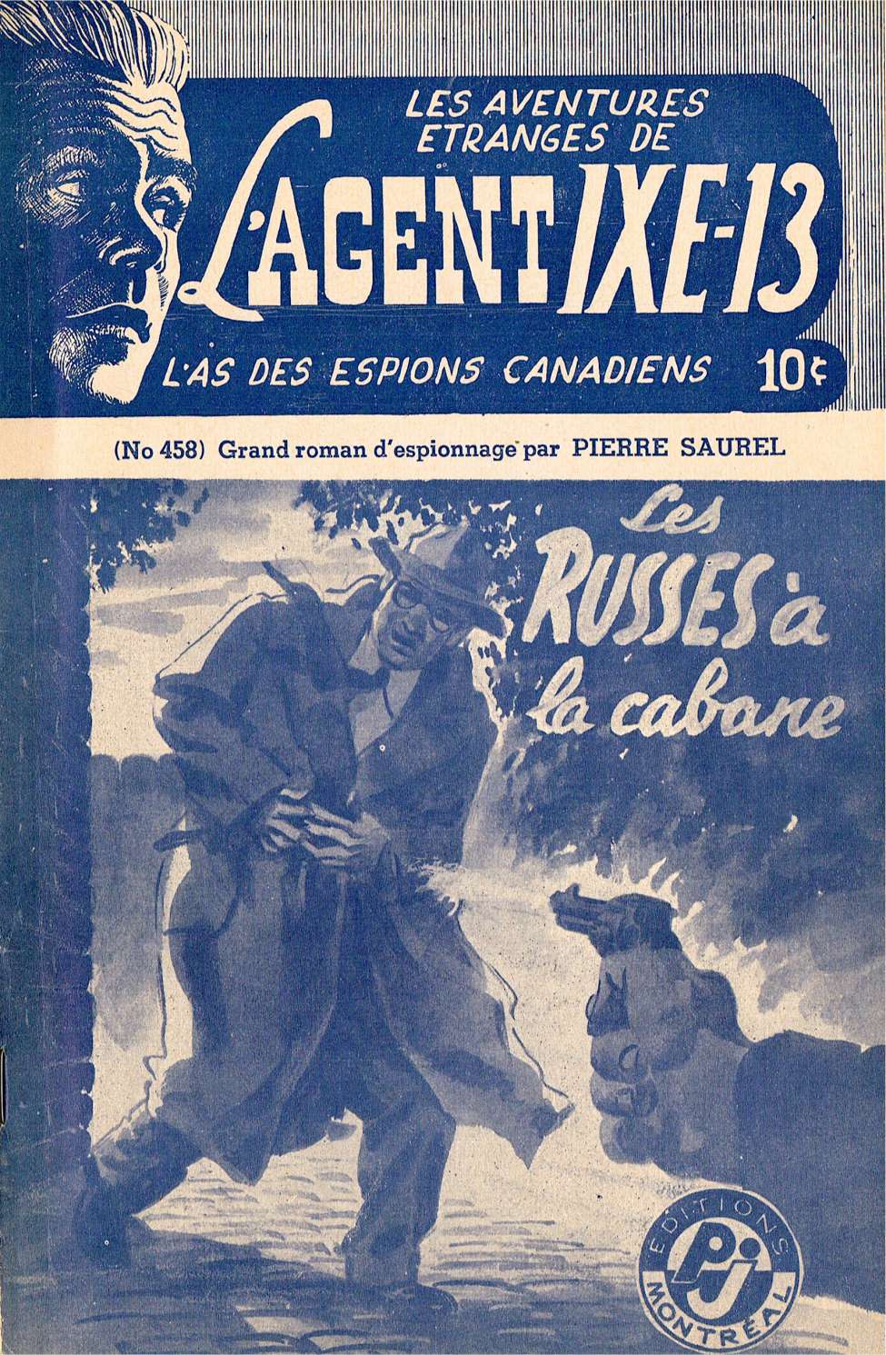 Book Cover For L'Agent IXE-13 v2 458 - Les Russes à la cabane