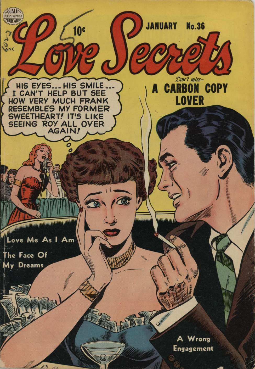 Comic Book Cover For Love Secrets 36