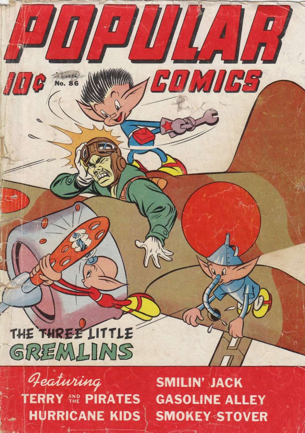 Comic Book Cover For Popular Comics 86