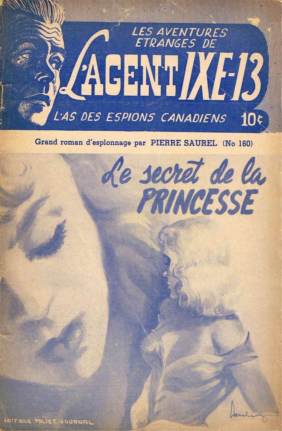 Comic Book Cover For L'Agent IXE-13 v2 160 - Le secret de la princesse
