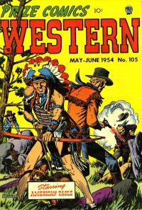 Large Thumbnail For Prize Comics Western 105