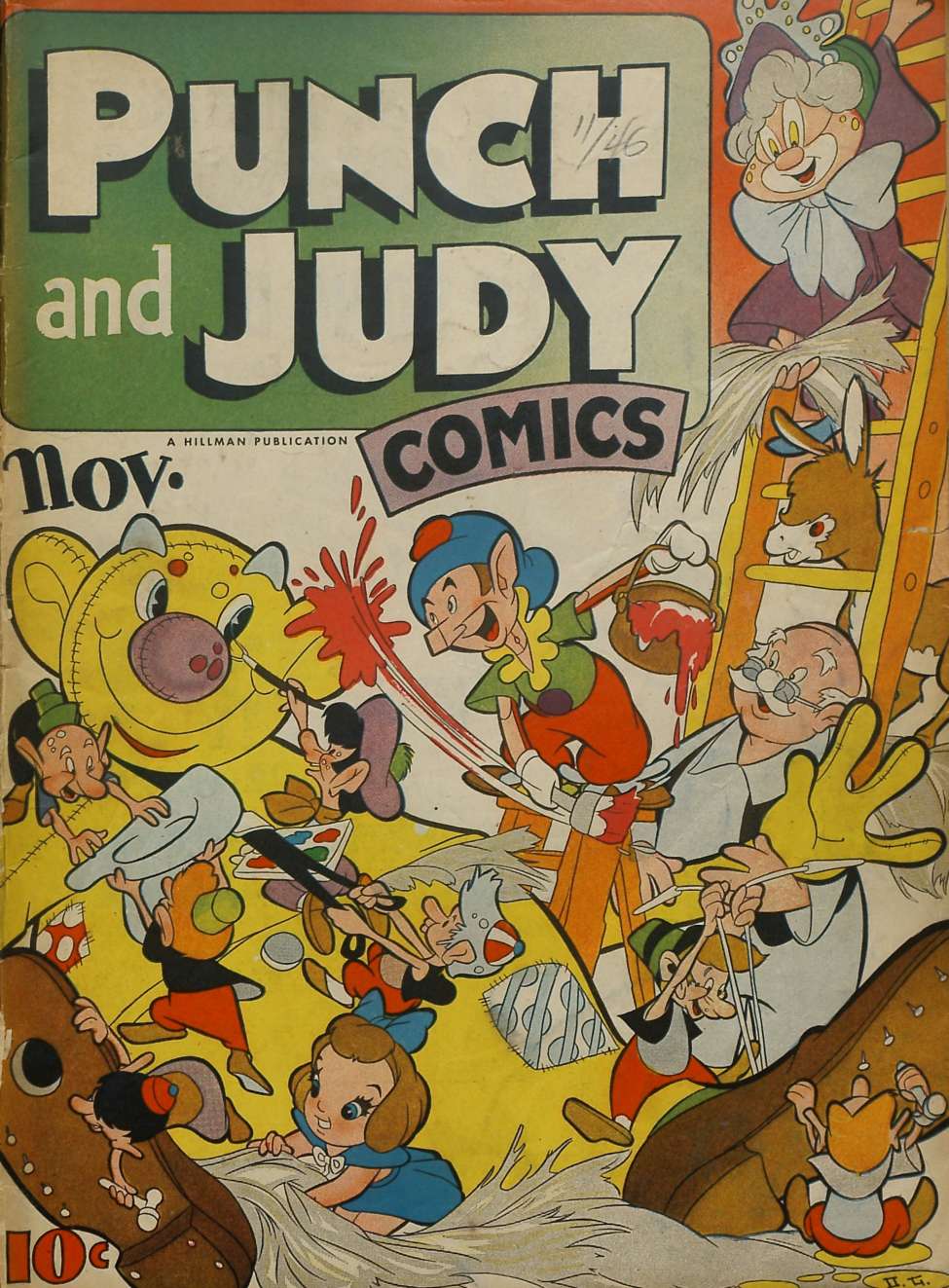 Comic Book Cover For Punch and Judy v2 4
