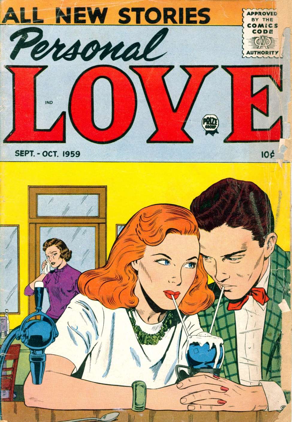 Comic Book Cover For Personal Love v3 1