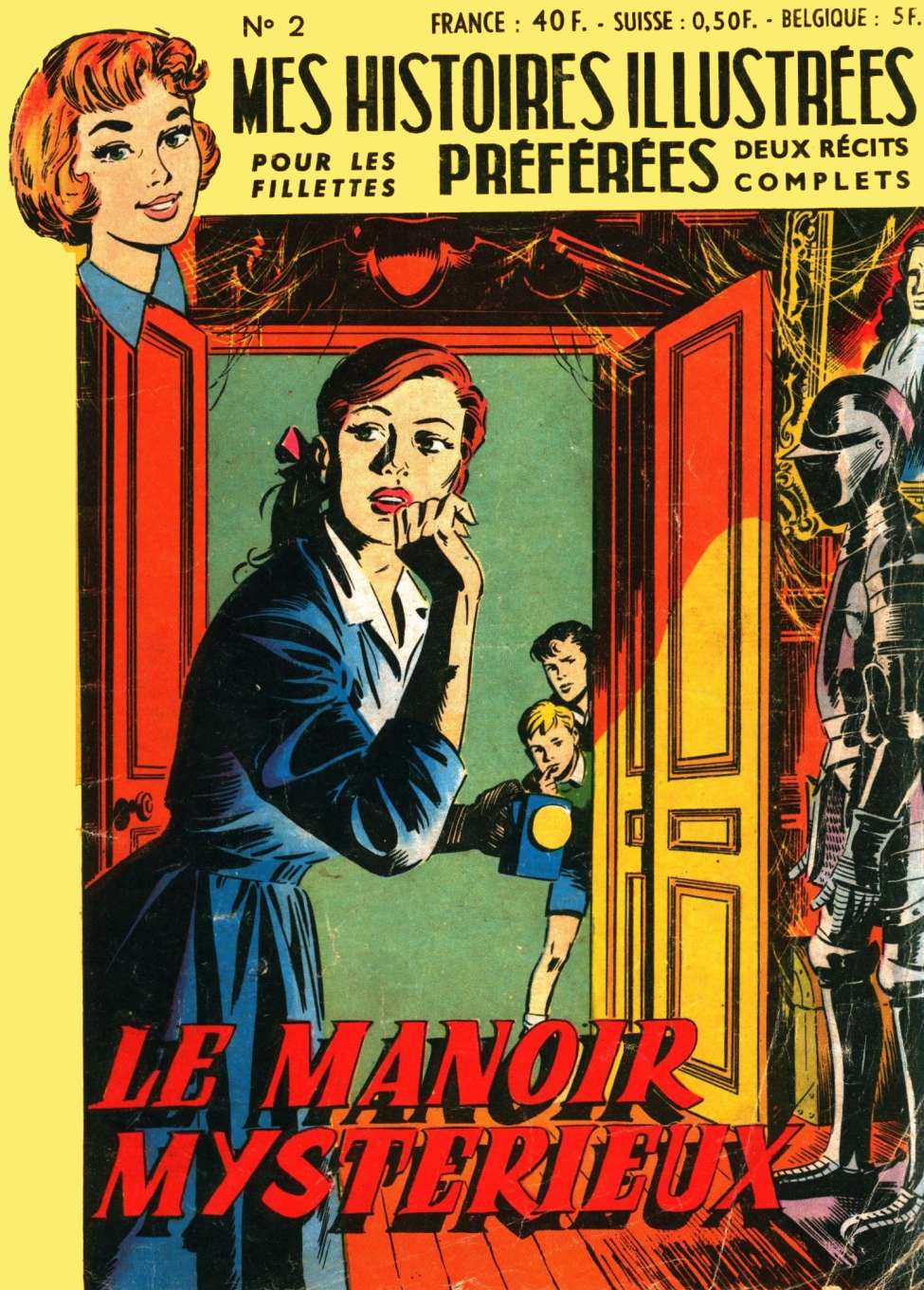 Book Cover For Mes Histoires Illustrees 2 - Le manoir mystérieux