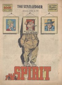 Large Thumbnail For The Spirit (1942-04-26) - Star Ledger