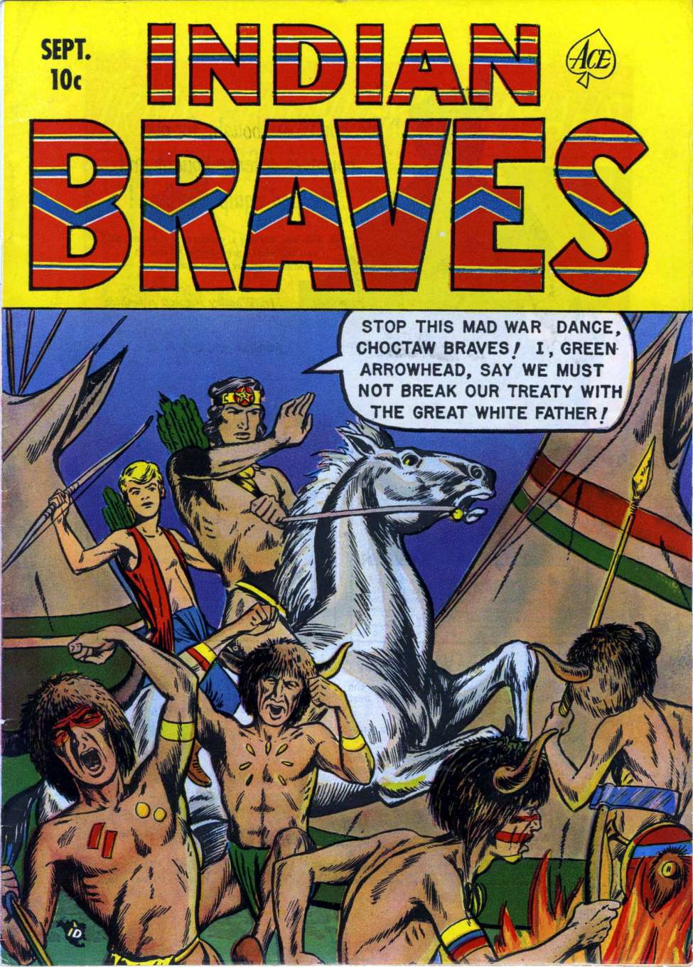 Comic Book Cover For Indian Braves 4