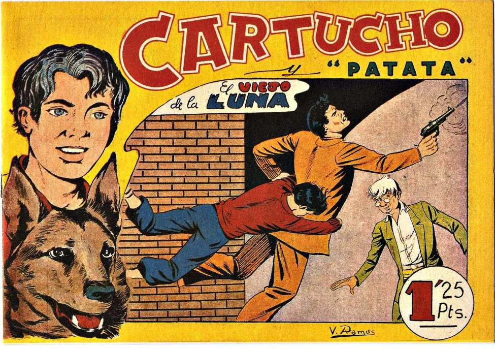 Comic Book Cover For Cartucho y Patata 18 - El Viejo De La Luna