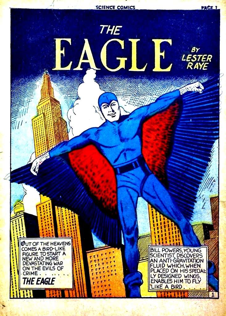Comic Book Cover For The Eagle and Buddy Compilation Part 1