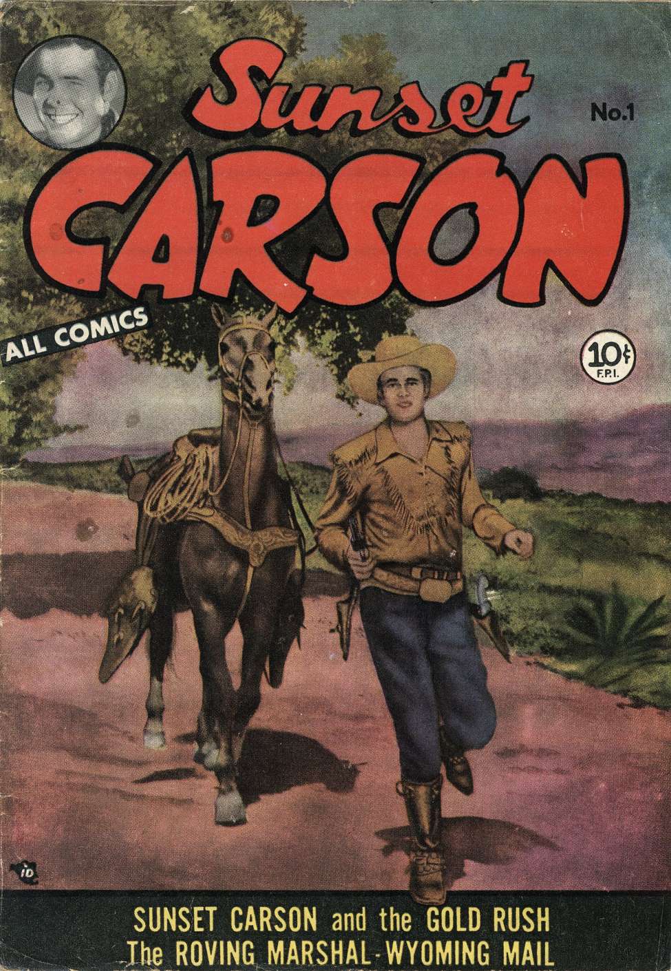 Book Cover For Sunset Carson 1
