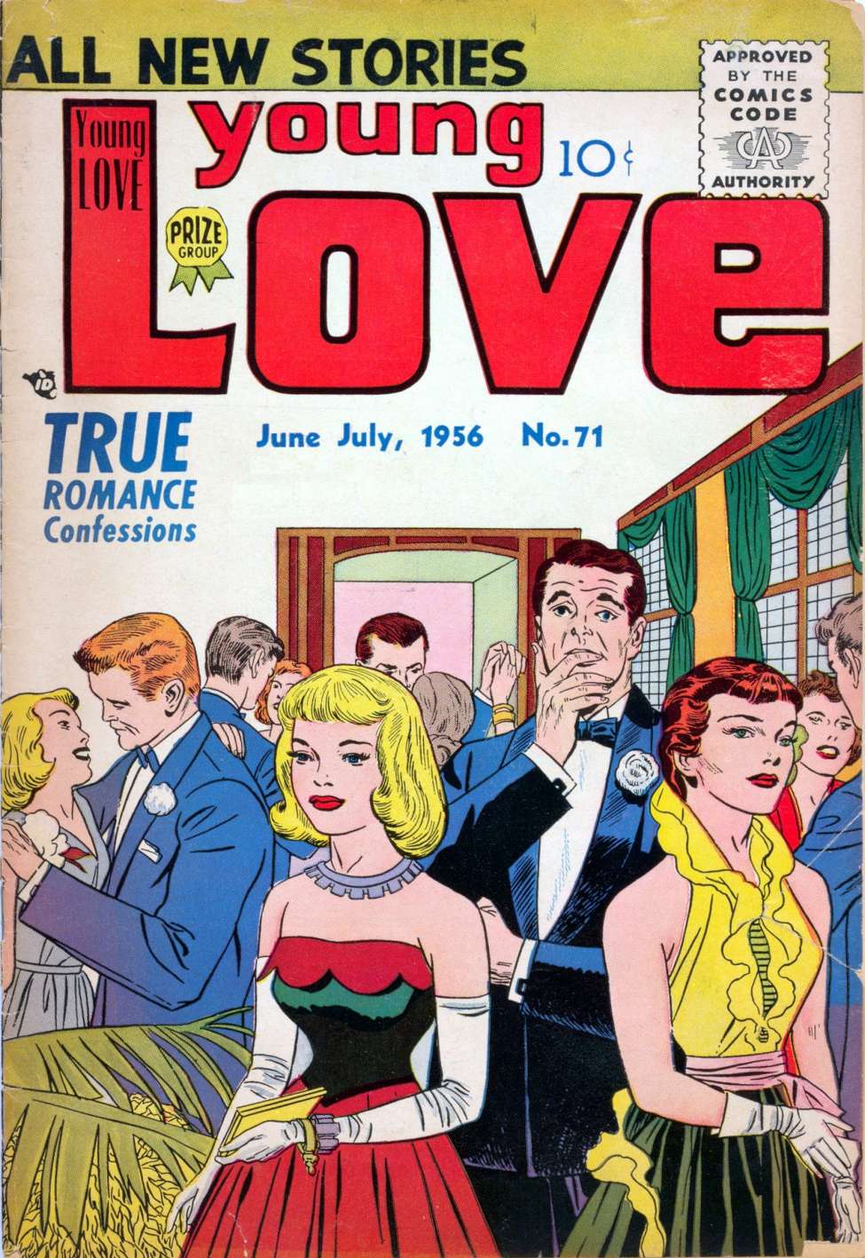Book Cover For Young Love 71