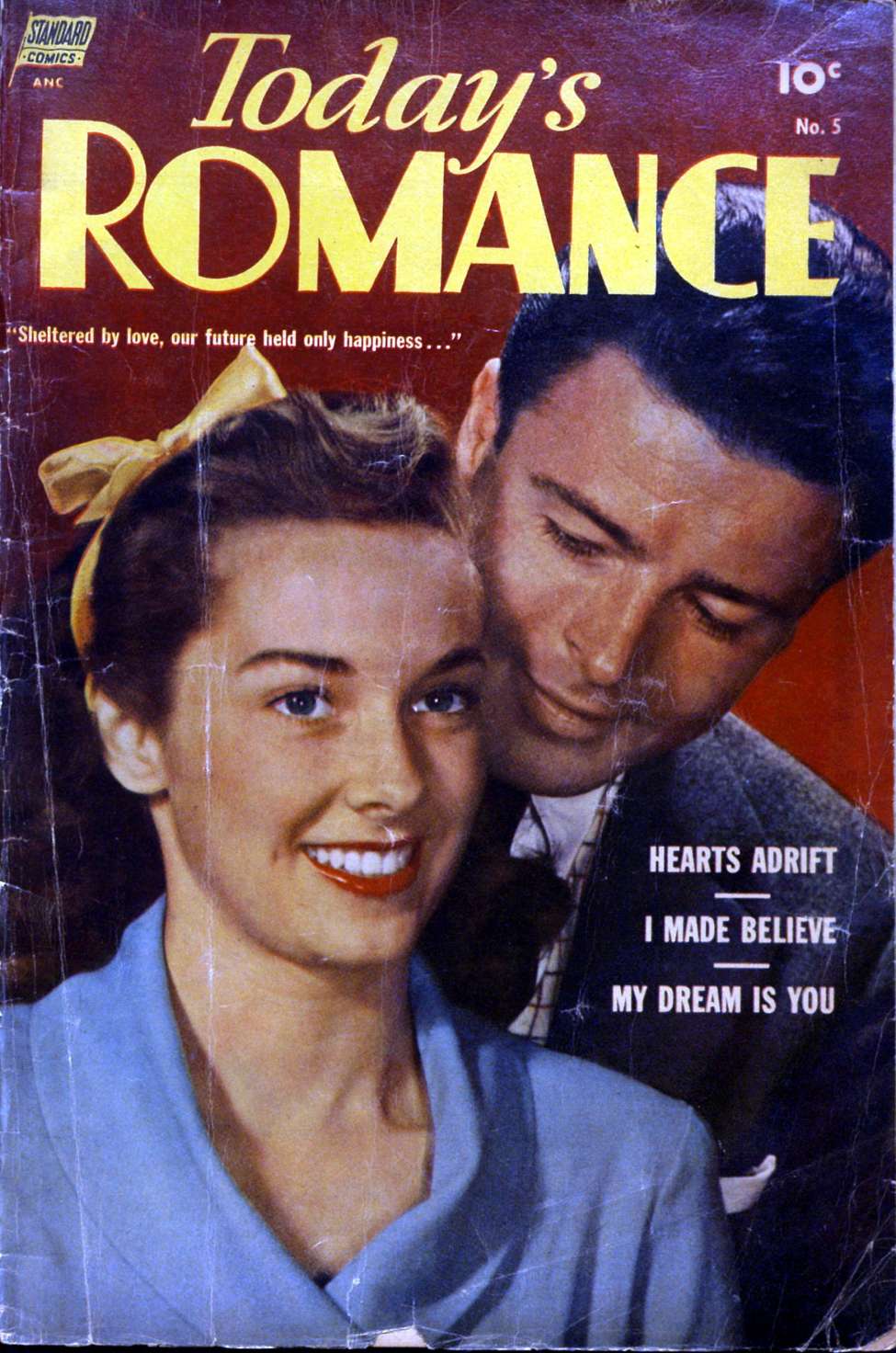 Comic Book Cover For Today's Romance 5