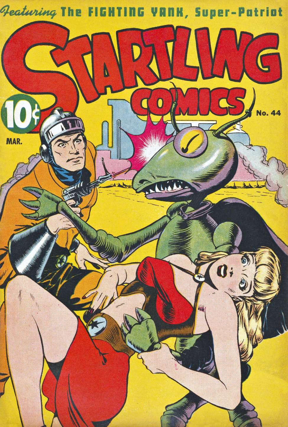 Comic Book Cover For Startling Comics 44 - Version 2