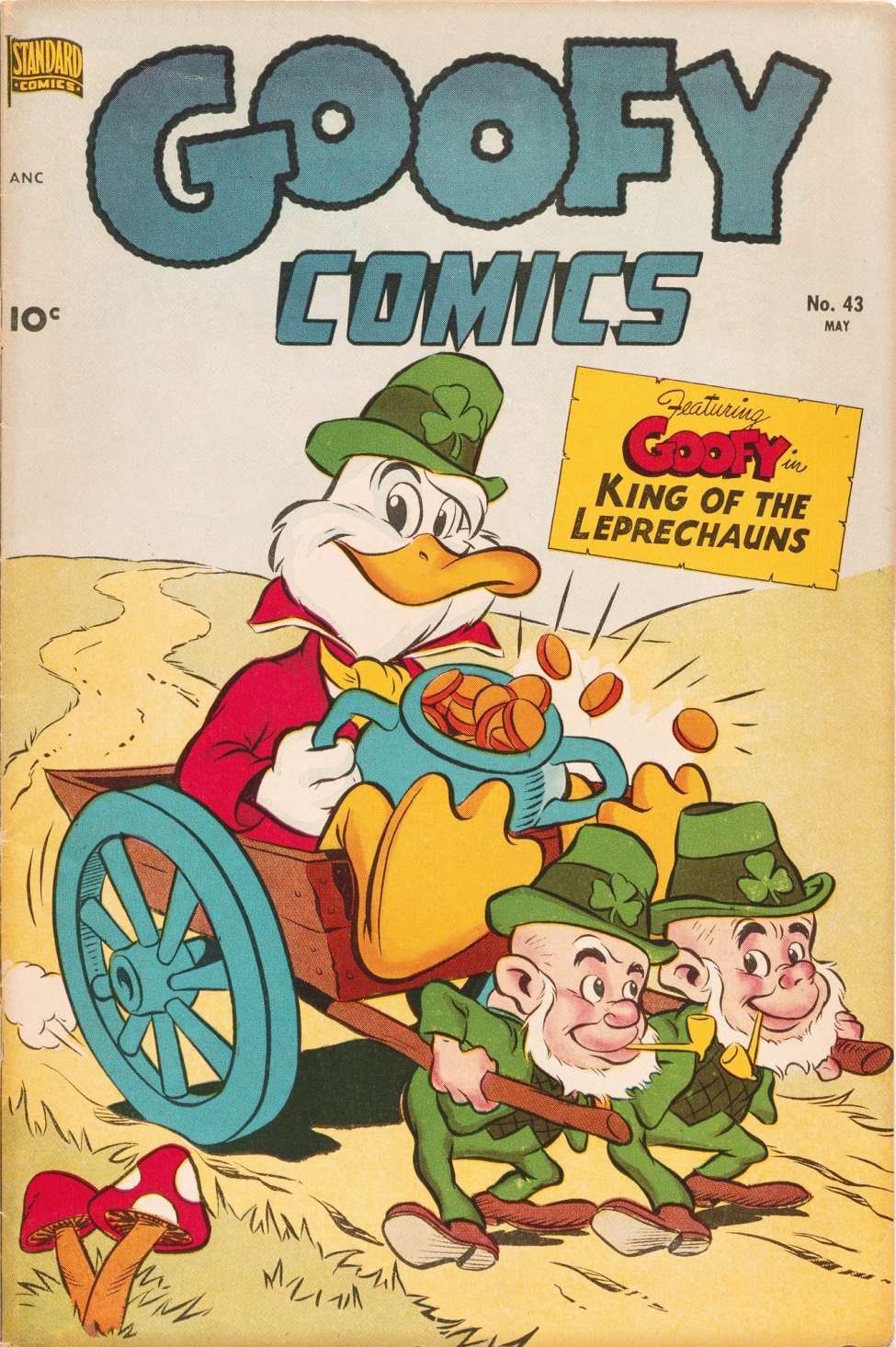Comic Book Cover For Goofy Comics 43