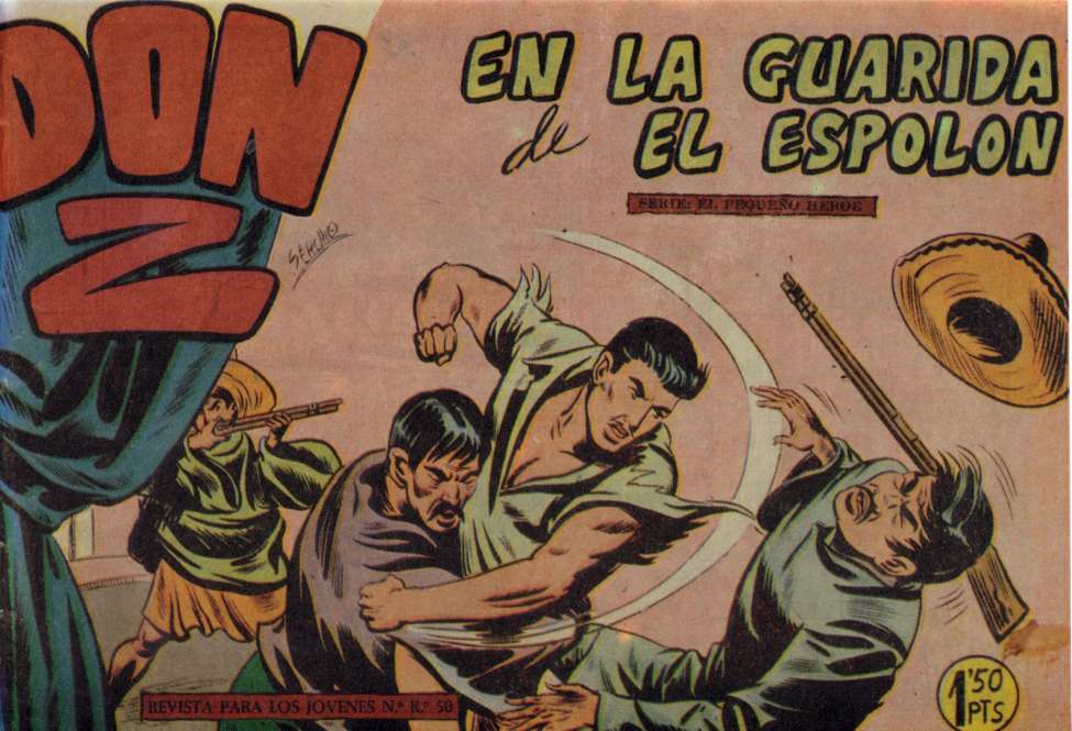 Comic Book Cover For Don Z 9 - En la Guarida de "El Espolón"