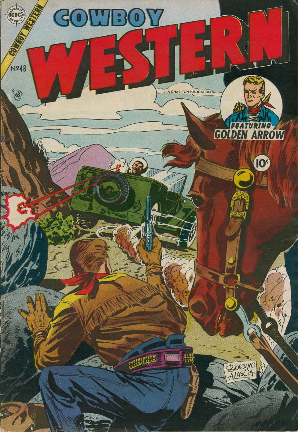Comic Book Cover For Cowboy Western 48