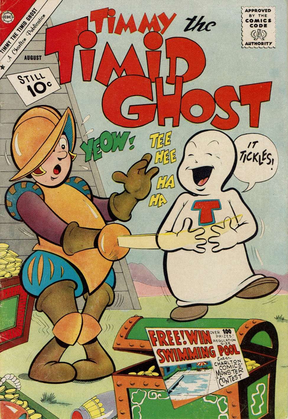 Book Cover For Timmy the Timid Ghost 28
