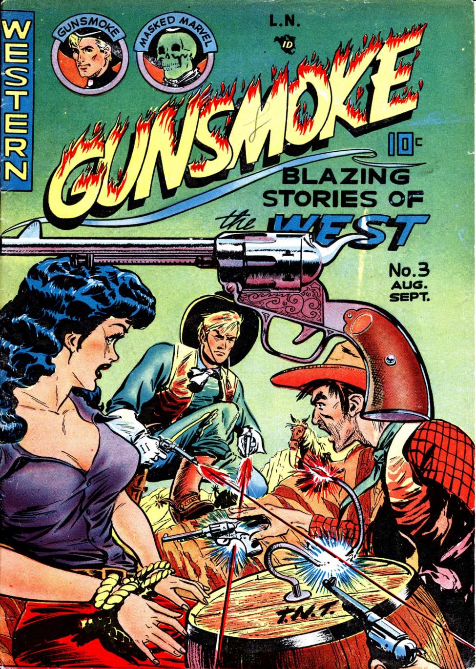 Comic Book Cover For Gunsmoke 3