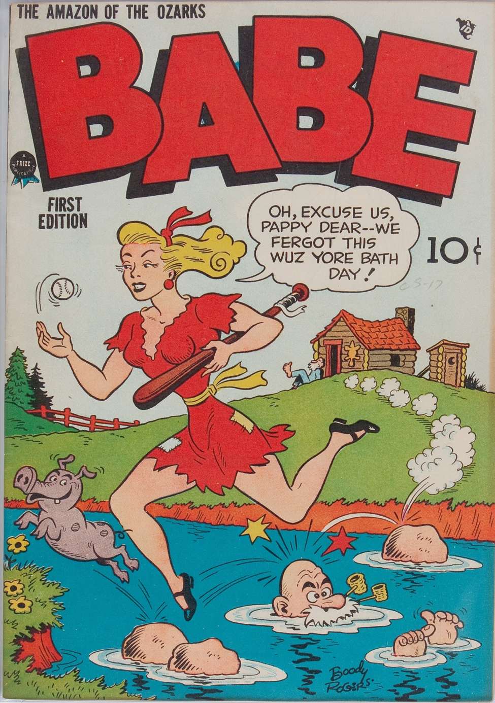 Comic Book Cover For Babe 1