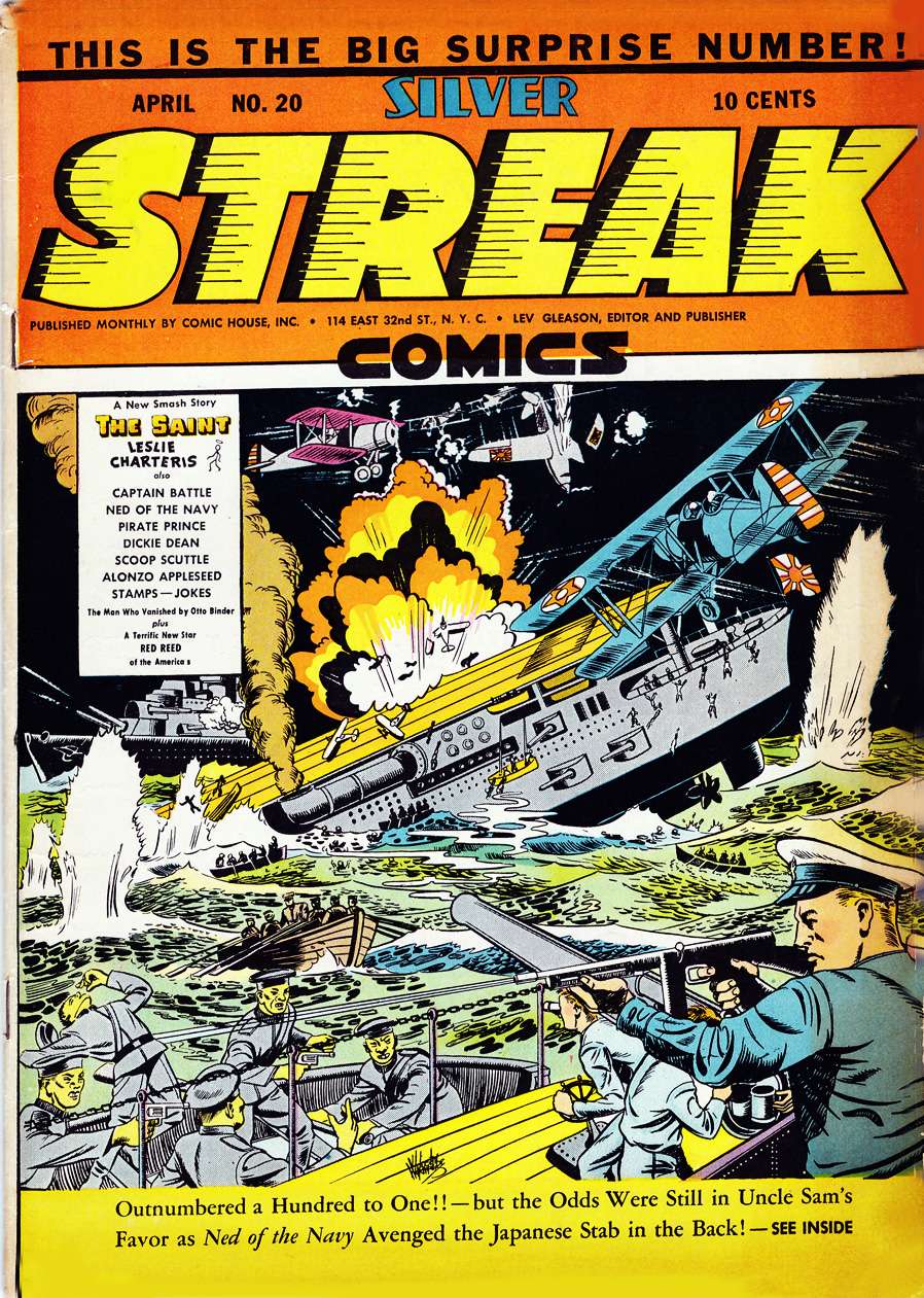 Book Cover For Silver Streak Comics 20 - Version 2