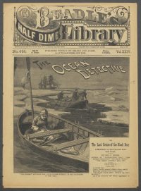 Large Thumbnail For Beadle's Half Dime Library 616 - The Ocean Detective