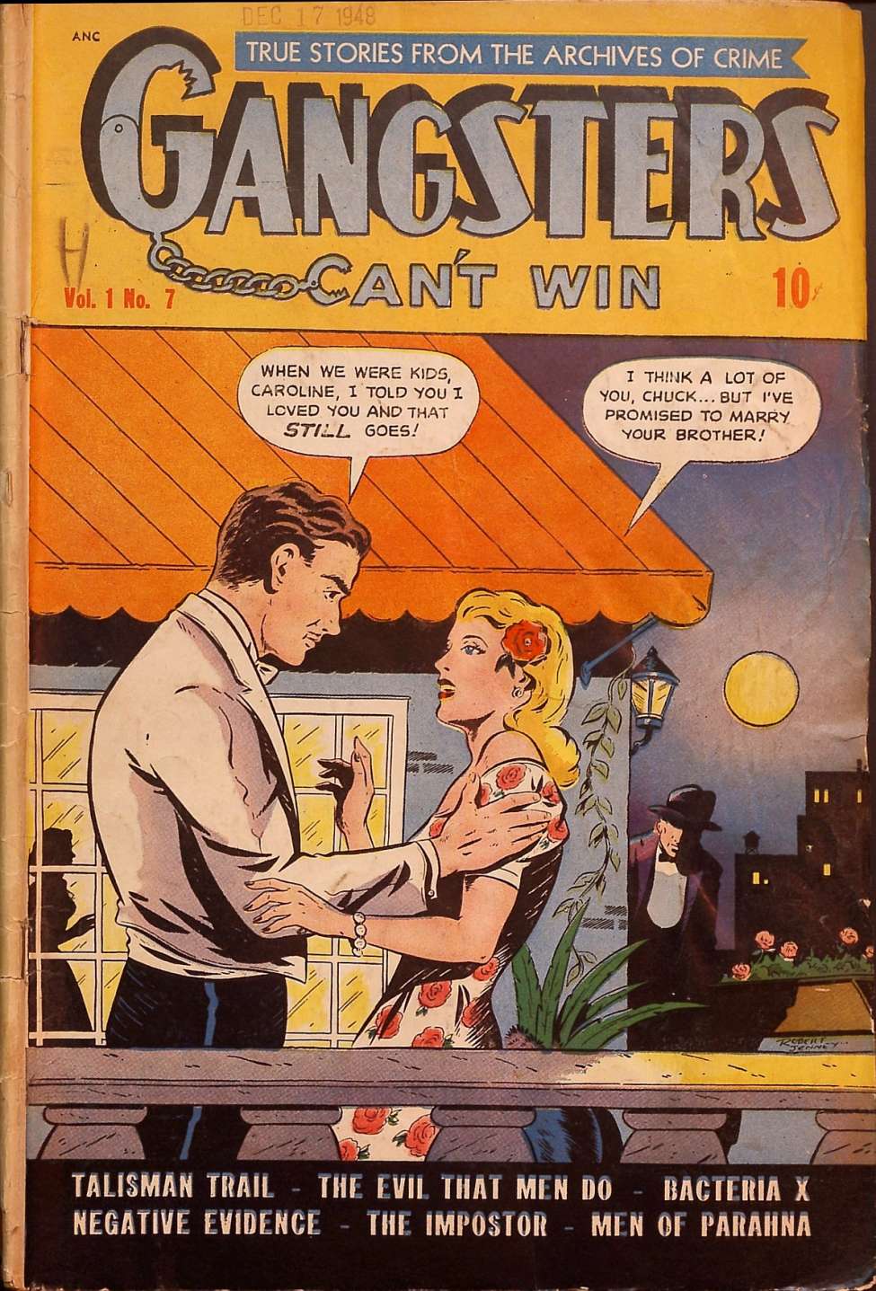 Comic Book Cover For Gangsters Can't Win 7