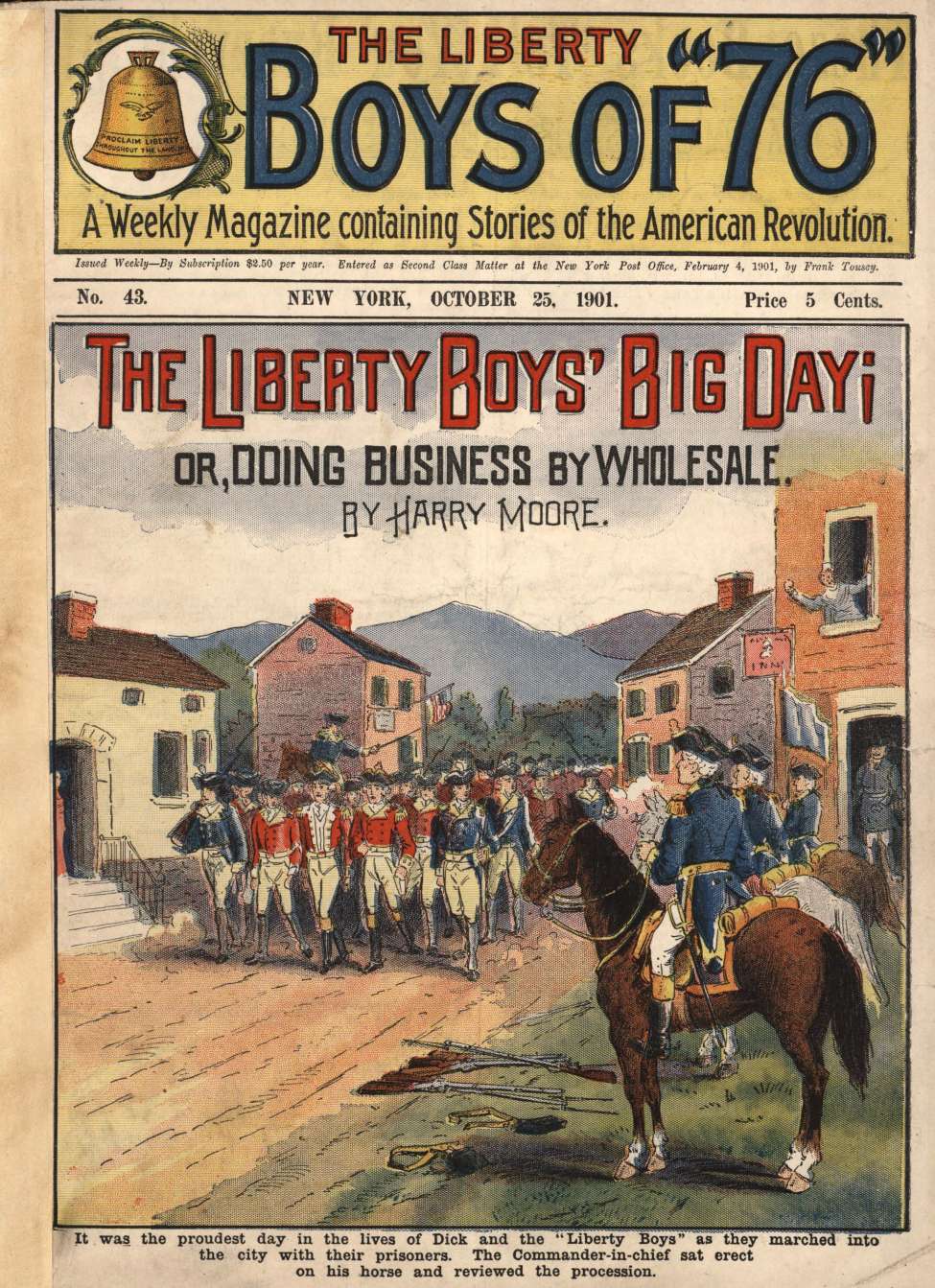 Book Cover For The Liberty Boys of 76 43 - The Liberty Boy's Big Day