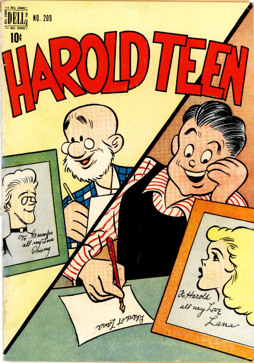 Comic Book Cover For 0209 - Harold Teen