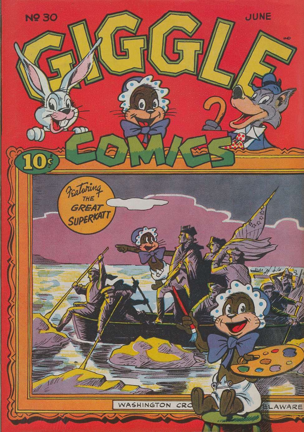 Book Cover For Giggle Comics 30