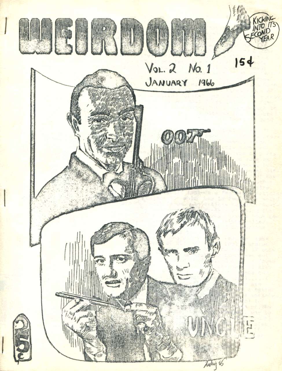 Book Cover For Weirdom v2#1