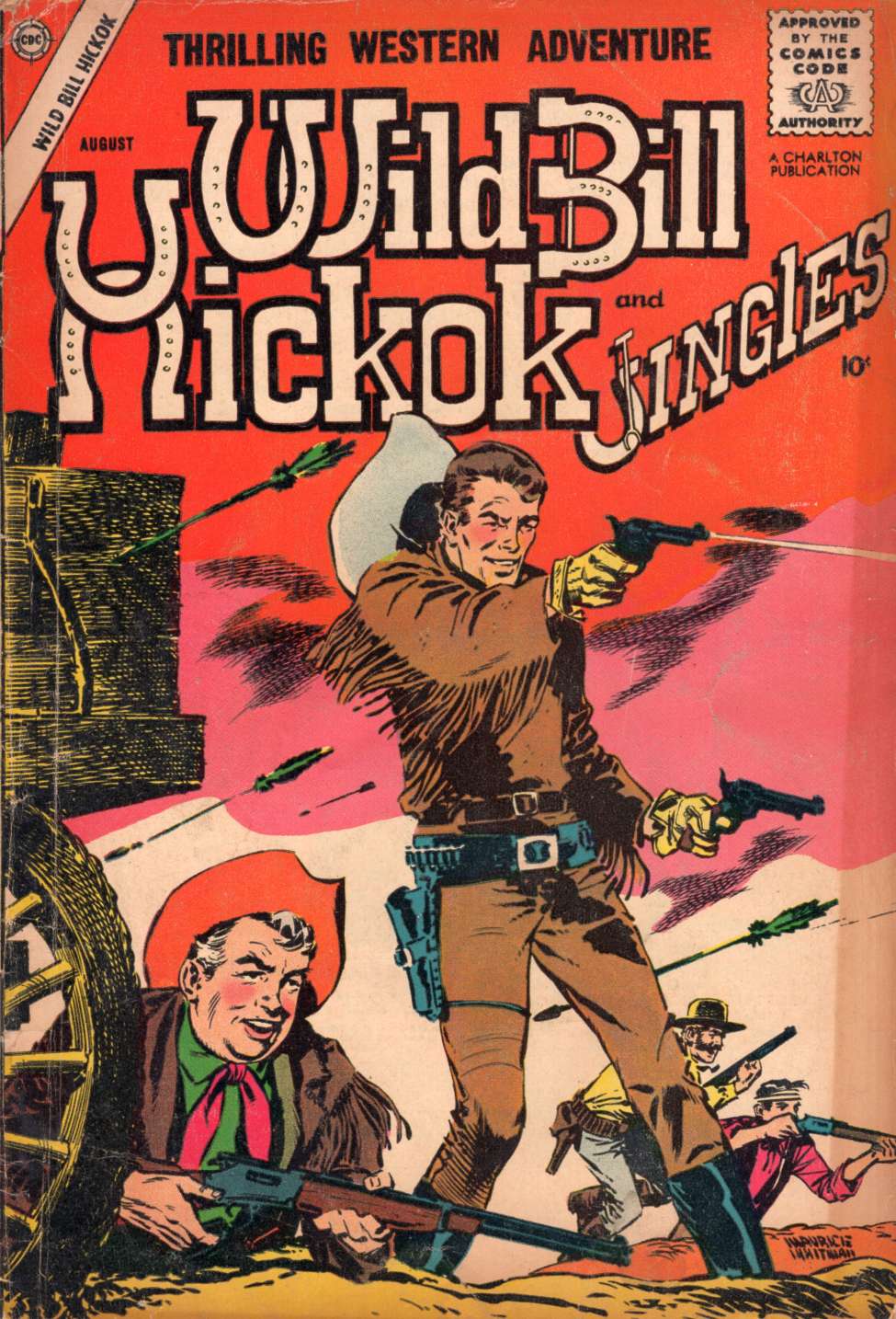 Comic Book Cover For Wild Bill Hickok and Jingles 68 - Version 2