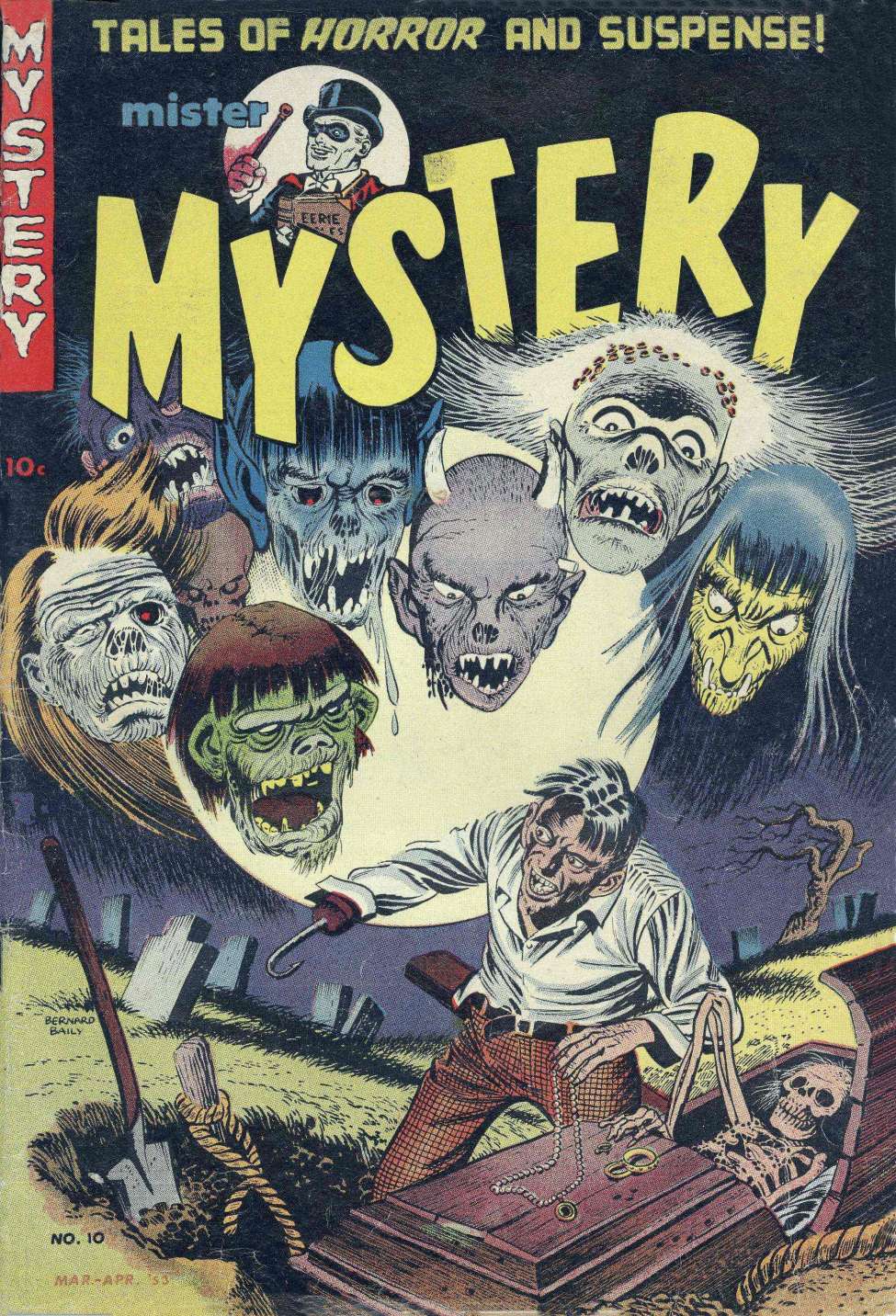 Book Cover For Mister Mystery 10