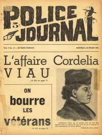 Large Thumbnail For Police Journal v5 17 - L'affaire Cordelia Viau