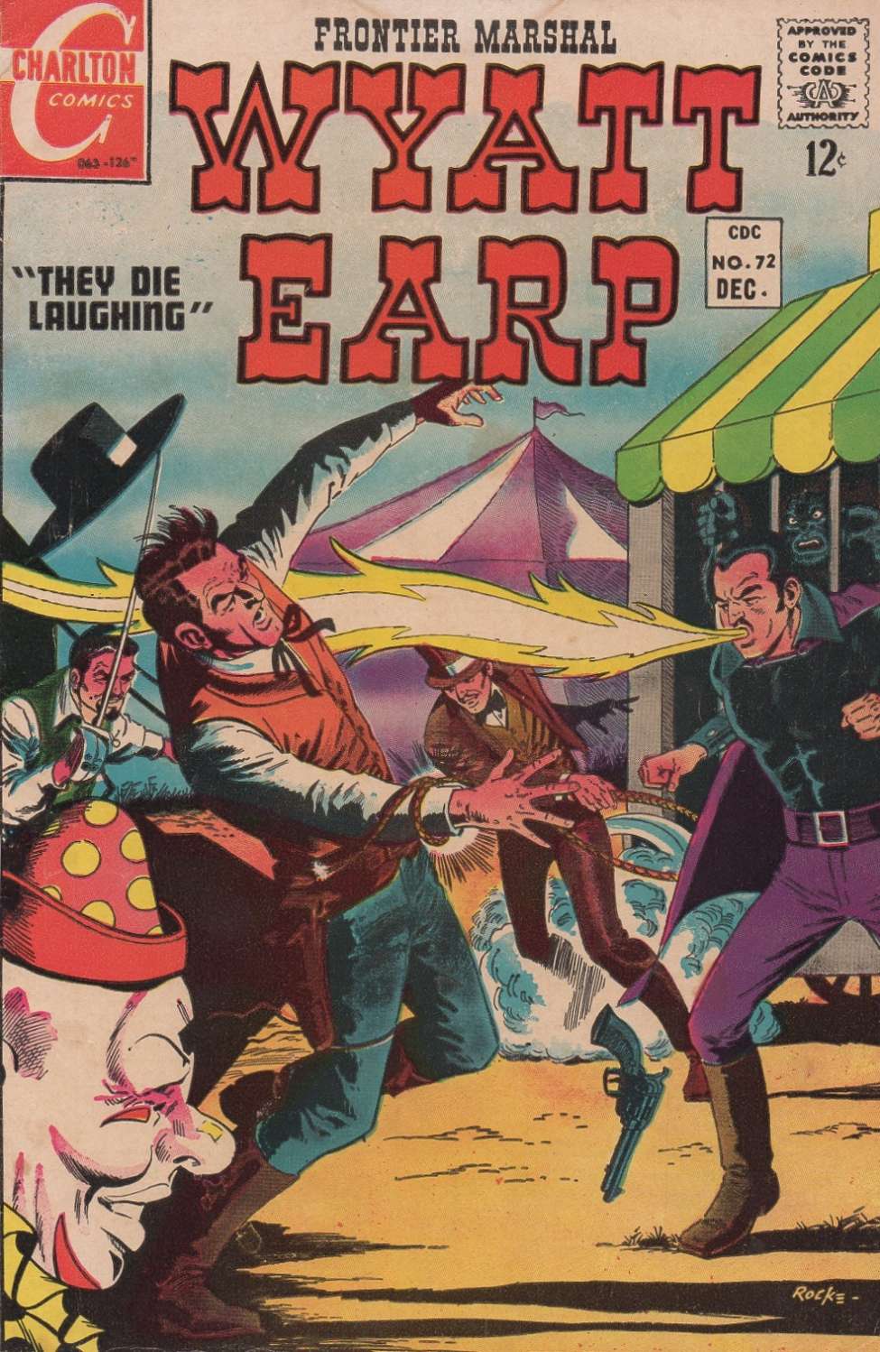 Comic Book Cover For Wyatt Earp Frontier Marshal 72