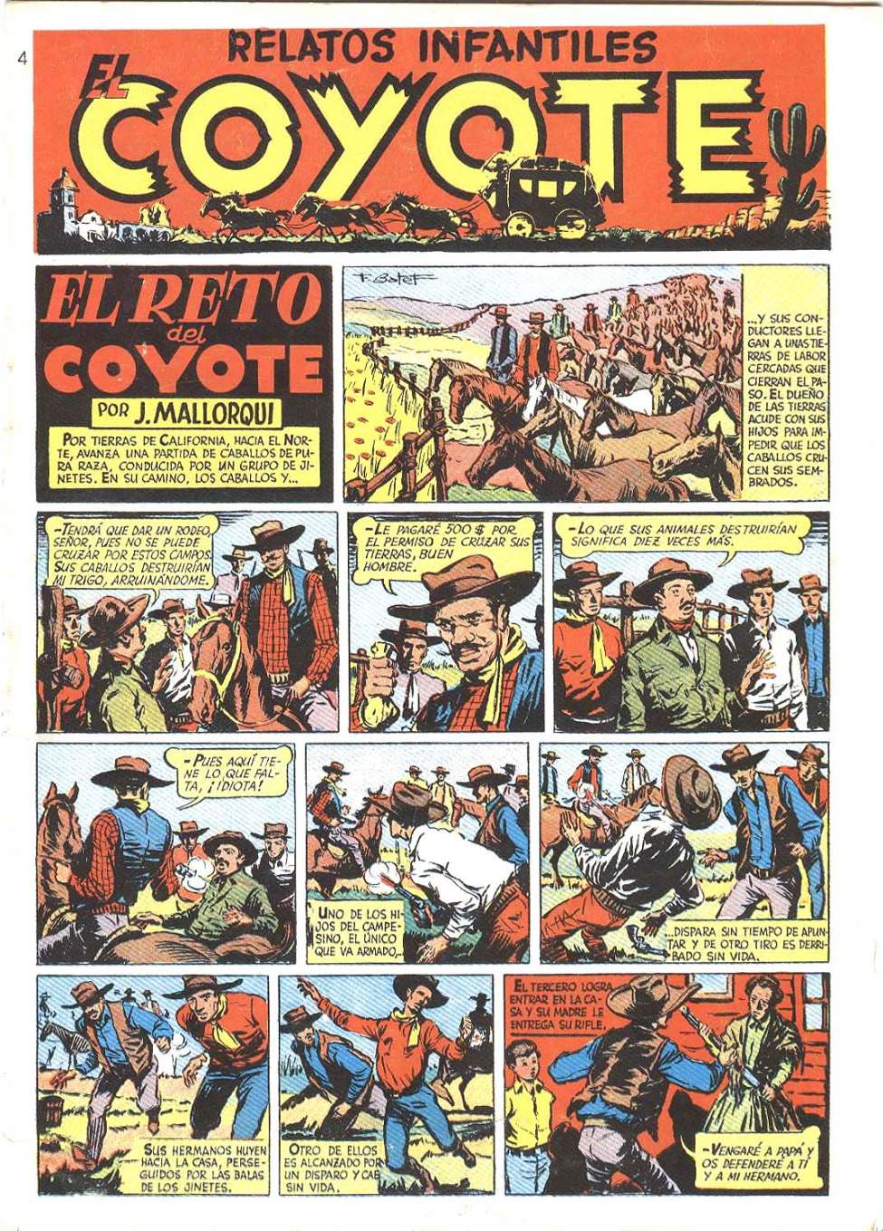 Book Cover For El Coyote 4 - El Reto del Coyote