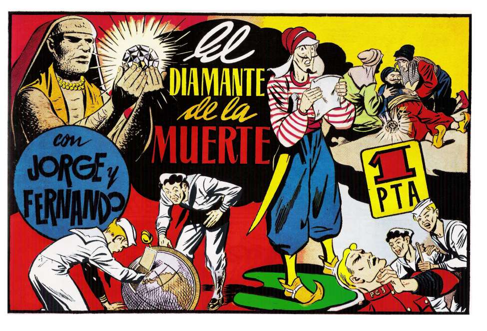 Comic Book Cover For Jorge y Fernando 50 - El diamante de la muerte