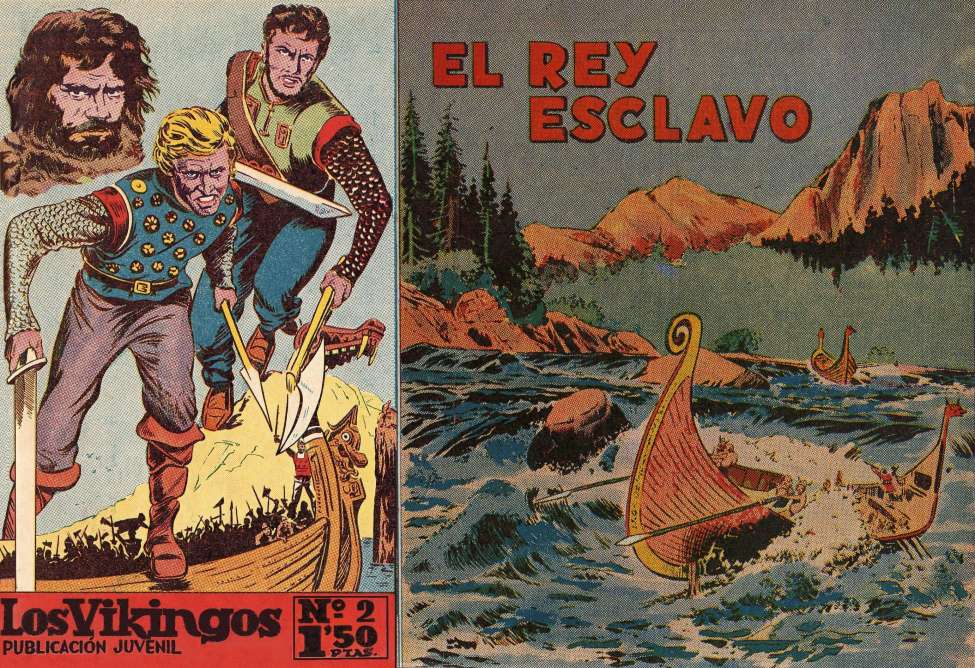 Comic Book Cover For Los vikingos 2 - El rey esclavo