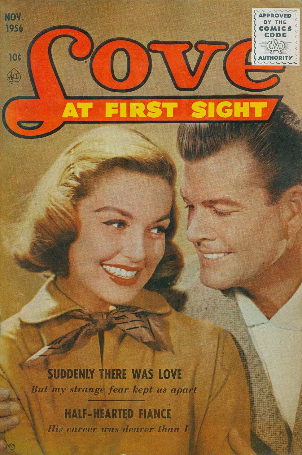 Comic Book Cover For Love at First Sight 43 - Version 2