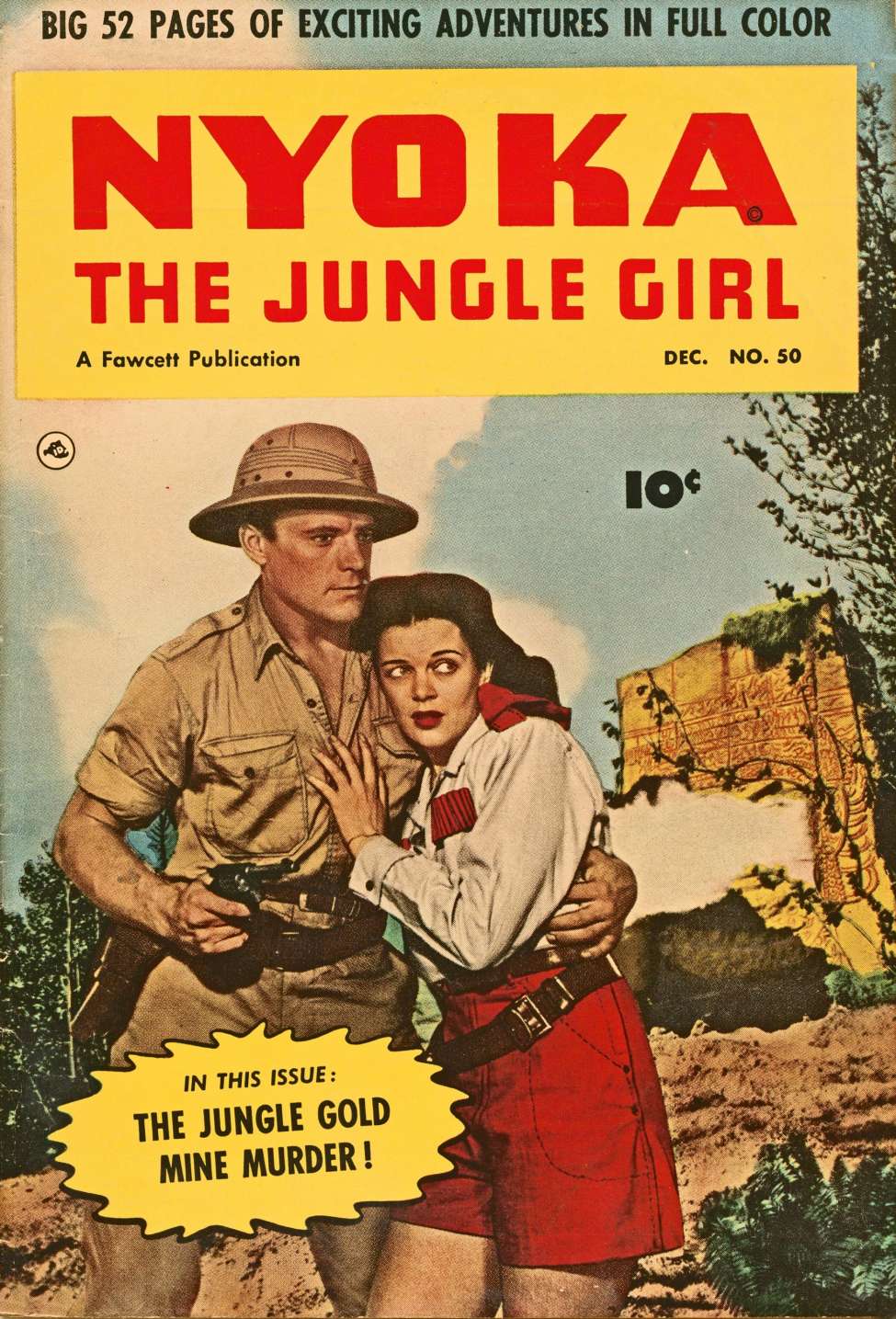 Book Cover For Nyoka the Jungle Girl 50 - Version 2