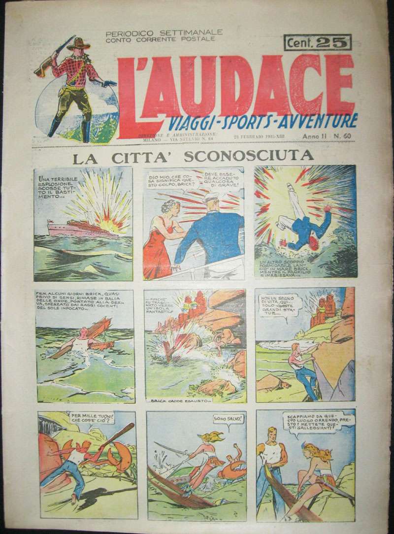 Book Cover For L'Audace 60