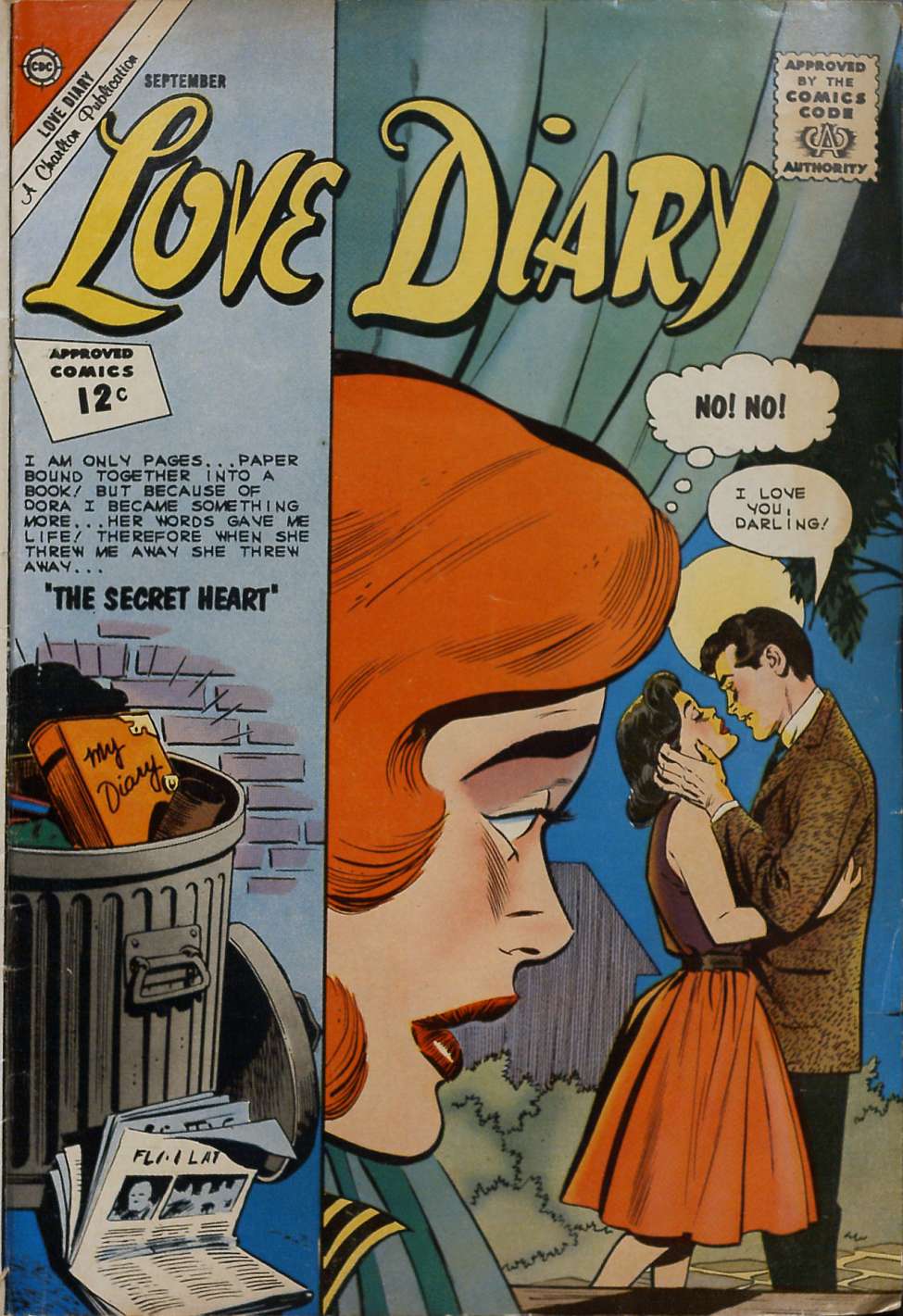 Comic Book Cover For Love Diary 23