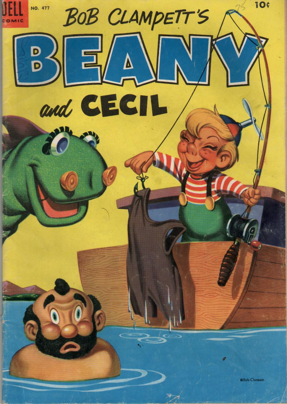 Comic Book Cover For 0477 - Beany and Cecil
