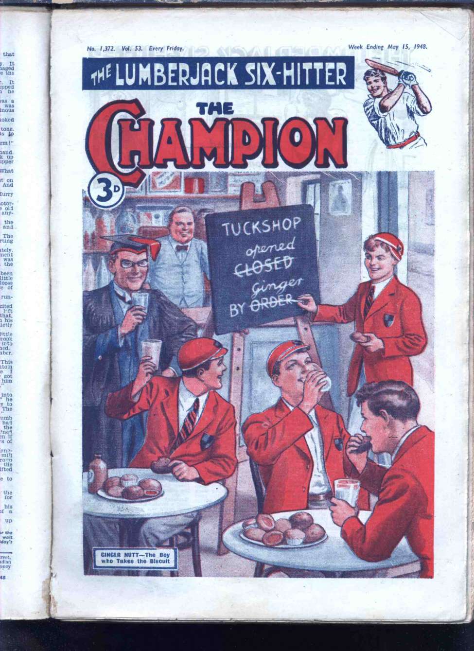 Comic Book Cover For The Champion 1372