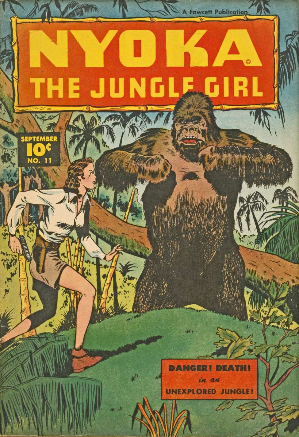 Comic Book Cover For Nyoka the Jungle Girl 11