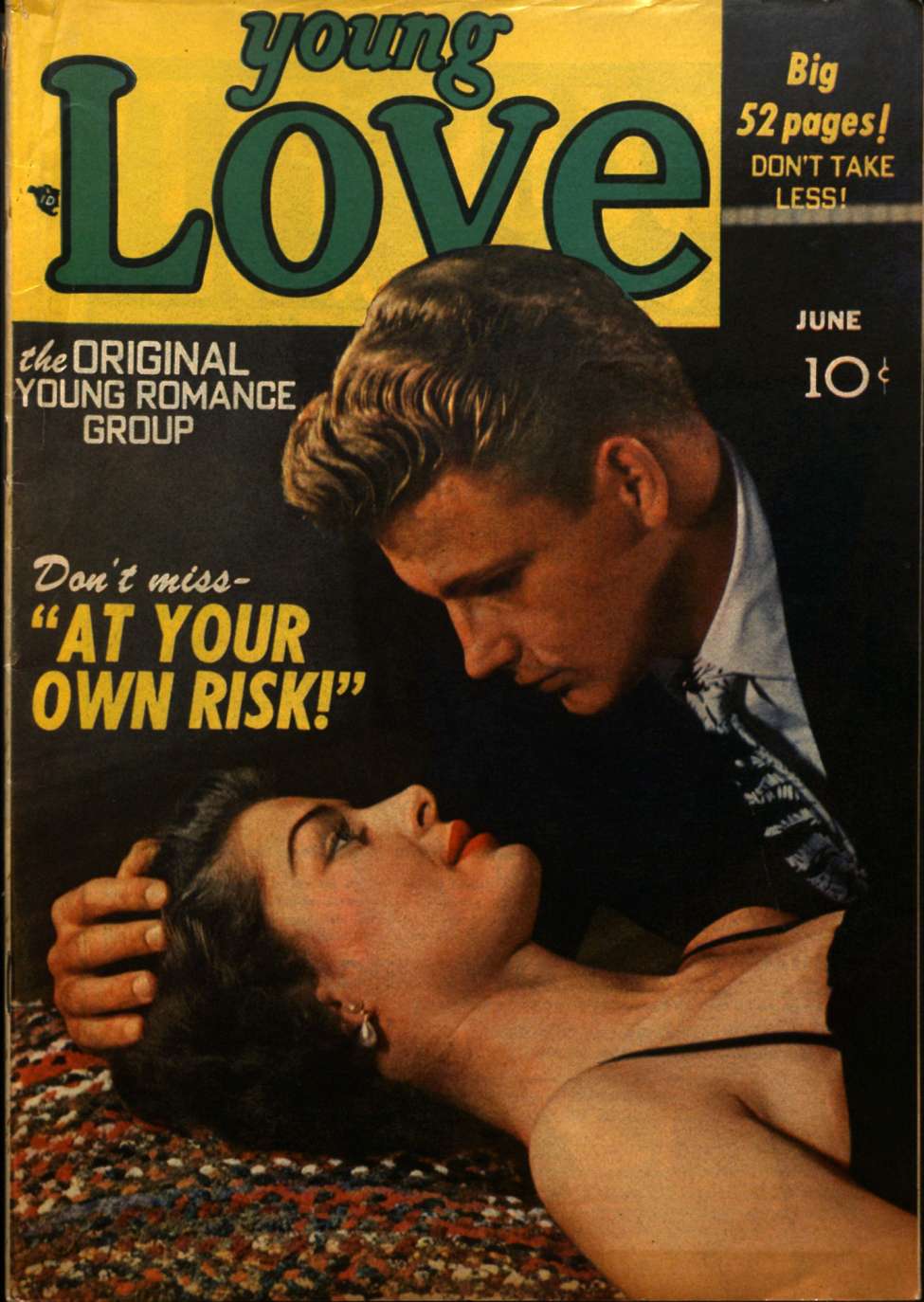 Comic Book Cover For Young Love 10